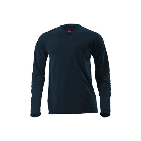 DRIFIRE Lightweight Long Sleeve FR T-Shirt, 2XL-T, Navy Blue, DF2-CM-446LS-NB-2XLT